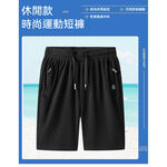 現貨 大尺碼-純棉 五分 休閒褲-黑/深藍/深灰-0205574, , large