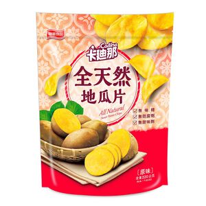 卡迪那享自然地瓜片原味220G