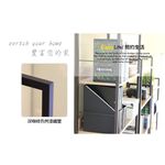 置物架 書架 萬用架 收納展示架 SH480, 木紋色, large