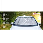 【CAR WAY夏季涼品】加厚雙面雙氣泡遮陽板休旅車專用2入(遮陽板 遮用遮陽), , large