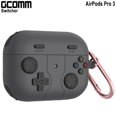 GCOMM AirPods Pro 3 防摔殼 Switcher 石墨灰