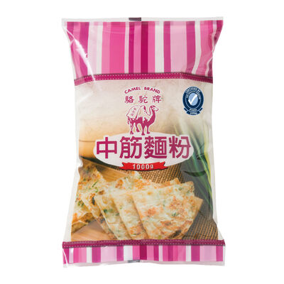 駱駝牌中筋麵粉1000g