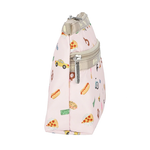 Lesportsac Cosmetic Clutch 雙層拉鍊化妝包 收納袋 盥洗包 女包(紐約城市插畫), , large