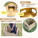 【彬彬小舖】台灣出貨⭐『歐式實木狗屋-XL 寵物別墅』⭐室外首選 實木防水防曬防蟲 狗籠 狗窩 貓籠 貓屋 寵物, , large