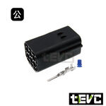 《tevc》1.8 C31 6P 防水接頭 車規 車用 汽車 機車 插頭 端子 快速接頭 公母接頭 DIY, , large