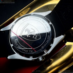 [星晴錶業]FERRARI手錶,46mm,FE00108黑色錶面黑錶殼深黑色矽膠錶帶款, , large