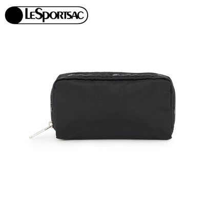 |快速出貨|Lesportsac Rectangular Cosmetic 長形化妝包 送禮-永恆黑