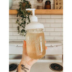 reCAP&reg; Mason Jars Soap Dispenser Lid 窄口梅森罐專用按壓瓶蓋配件 按壓瓶 按壓分裝/洗手乳瓶/浴室用品/廚房用具/醬料擠壓瓶, , large