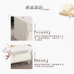 【Hampton 漢汀堡】道諾3.5尺仿石面多功能大茶几, , large