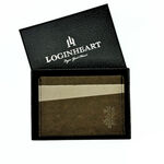 [LOGINHEART]開運竹_內斂咖灰 全防護屏蔽感應卡夾  5卡層皆受屏蔽 防盜刷 防消磁 台灣製造獨家精品, , large