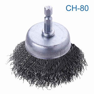 鉅玉經典｜Hexagonal handle wire brush, bowl-shaped with handle CH-80