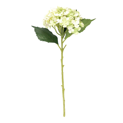 【YU Living】模擬裝飾大繡球花 人造花枝-綠