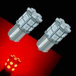 【PA LED】1156 單芯 平角 20晶 60晶體 SMD LED 倒車燈 日行燈 煞車燈 方向燈 後霧燈 七色可選, , large