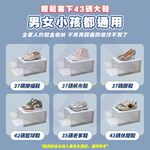 Pull-Out Transparent Shoe Box &ndash; Transparent Gray / 1 Pc, , large
