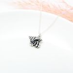 【Angel & Me】Hermit crab s925 sterling silver necklace Birthday gift, , large