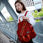 【lapagayo】極簡風情輕量尼龍後背包- PI-06355A-1-16-玫紅, , large