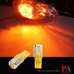 【PA LED】T10 10晶 三星 5630 SMD LED 白光 黃光 橘光 小燈 倒車燈 定位燈 日行燈, , large