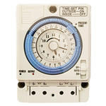 【感應王照明】STP-151軌道型定時器【15A-機械式操作-可停電補償-24小時計時型-石英電路計時-台灣製造】, , large