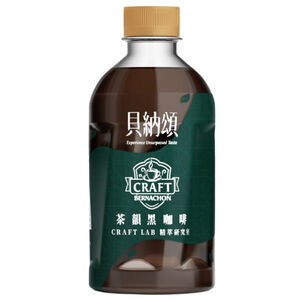 貝納頌茶韻黑咖啡340ml(箱購依實際收貨為主，無法保證原封箱出貨)