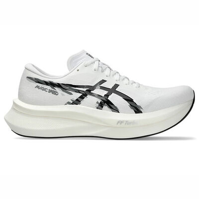 Asics Magic Speed 4 男 慢跑鞋 緩衝 彈力 白 黑 [1011B875-101]