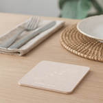 【Monster】 Soft Diatomaceous Earth Absorbent Coaster &ndash; Floral Tile Series (10x10cm) &ndash; 2D Playful, , large