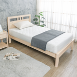 【BODEN】雀莉3.5尺實木單人床架/床組, , large