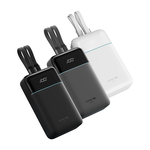 【Wh+CCC】CUKTECH 酷態科 CP24 40W 自帶線雙線行動電源 20000mAh (LPB200NL) 三色可選, , large