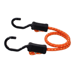 【SafeStraps】橘色可調式彈力綁帶 (51cm/2m/3m)｜鋼芯塑膠鉤｜防刮設計｜物流綁貨, , large