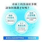 ［德風］恩世蔓小魚魚油膠囊(60粒/盒)丨德風健康館  rtg型式魚油 epa dha omega3魚油, , large