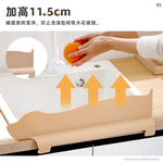 【上手家居】廚房擋水板 黃色狗狗(擋水板/水槽擋水板/隔水板/防濺板/伸縮擋水板/水隔板/吸盤式/防水板/防噴濺), , large