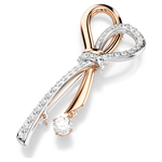 SWAROVSKI 施華洛世奇Hyperbola 蝴蝶結輕奢水晶胸針 送禮 禮物 推薦(5753328), , large