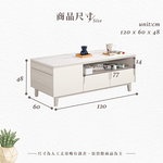 【Hampton 漢汀堡】道諾4尺岩板大茶几, , large
