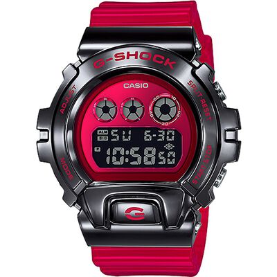 CASIO 卡西歐 G-SHOCK DW-6900 25週年金屬手錶 GM-6900B-4