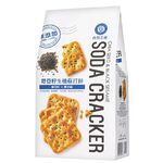 CHIA SEED  BLACK SESAME SODA CRACKER, , large
