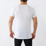 【日本郡是Gunze】COOLMAGIC 男士機能涼感 V領 短袖內衣 T-shirt-任選(M/L/LL), , large