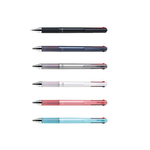 【龍品文創】百樂 PILOT 0.4 三色超果汁筆  LKJP50S4-黑桿, , large