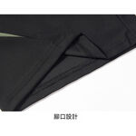 現貨 大尺碼 高品質 冰絲 配色 涼感 排汗 五分褲-黑/卡其-0205585, , large