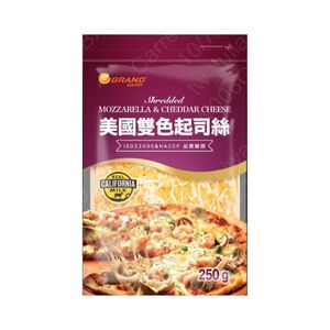 美國雙色起司絲 250g
