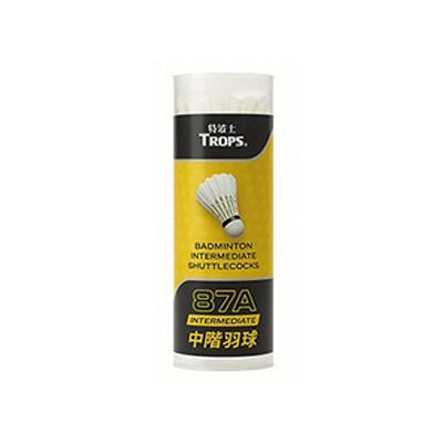 【龍品文創】成功高等 45087A 黃標中階羽球3入