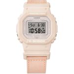 CASIO 卡西歐 G-SHOCK 自然系列 櫻花粉 布質錶帶方型女錶 GMD-S5600CT-4, , large