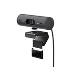 【 Logitech 羅技 】Brio 500 石墨黑 降噪麥克風 廣角鏡頭 網路攝影機, , large