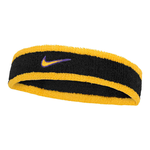 NIKE SWOOSH CLASSIC 頭帶 運動頭帶 止汗髮帶 毛巾布料 吸濕 排汗 乾爽 多色選擇 N1012407009OS黃黑、N1012407610OS紅、N1012407624OS白紅, , large