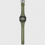 CASIO 卡西歐 10年電力方形電子錶-墨綠 手錶 學生錶 送禮 禮物 推薦(W-738H-3AV), , large