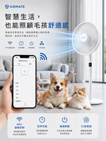 【手機一鍵開風！WiFi智慧立扇全面進化】智慧生活黑科技 AIRMATE 艾美特14吋DC直流馬達智慧節能遙控立地電扇FS35116RI 32段風速 &times; 智能感溫 &times; DC省電 &times; 遠端操控, , large