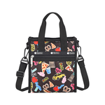 Lesportsac Mini N/S Tote 迷你方型托特包 通勤隨身包 肩背手提袋 手機包 送禮 禮物 女包(紐約城市) L262-3714P-HG79, , large