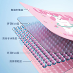 【HABABY環安家居】夏日黑科技冰墊 可攜式久坐透氣涼墊 卡通凝膠冰珠辦公椅汽車坐墊（免注水凝膠冰墊，學生課椅冰坐墊開車降溫，）, , large