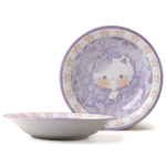 [豐名日本餐具] 8.0"盤 京都貓 紫色 / C08PL0-407-5, , large
