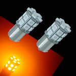 【PA LED】1156 單芯 平角 20晶 60晶體 SMD LED 倒車燈 日行燈 煞車燈 方向燈 後霧燈 七色可選, , large