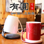 【OSHI歐士】立杯架 馬克杯吸水杯架 硅藻土 吸水杯墊 辦公室小物 個人立杯架 交換禮物 生日禮物, , large