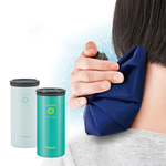 【日本孔雀Peacock】ICE PACK 戶外急速降溫 消暑神器 不鏽鋼保冰杯+保冰敷袋 500ml鋼杯, , large